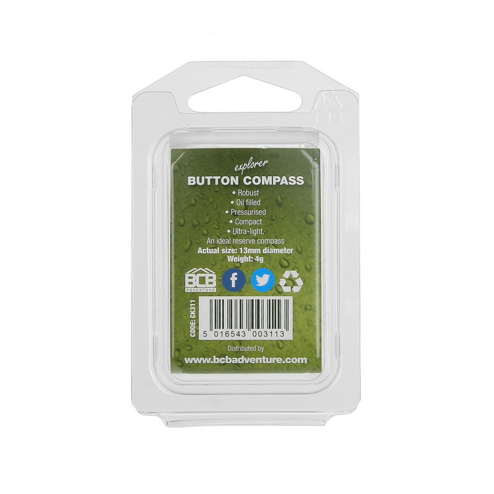 BCB BCB Explorer knoop kompas