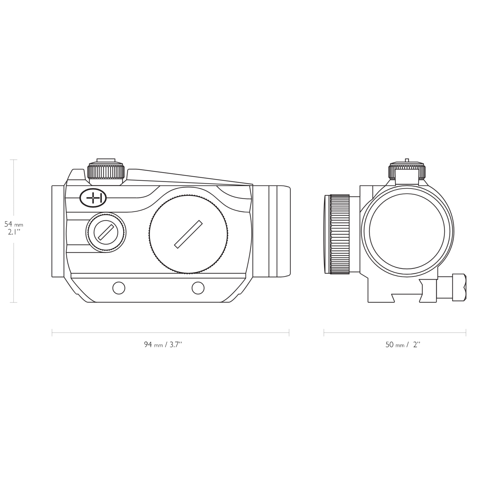 Hawke Vantage Red Dot | 1x25