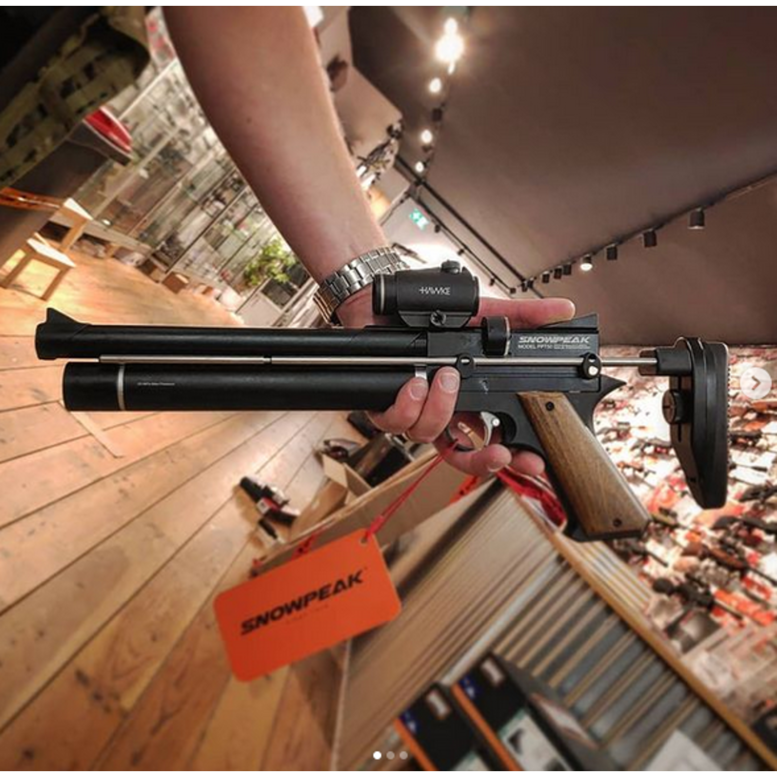Artemis / Snowpeak Airguns Artemis PP750  Persluchtpistool