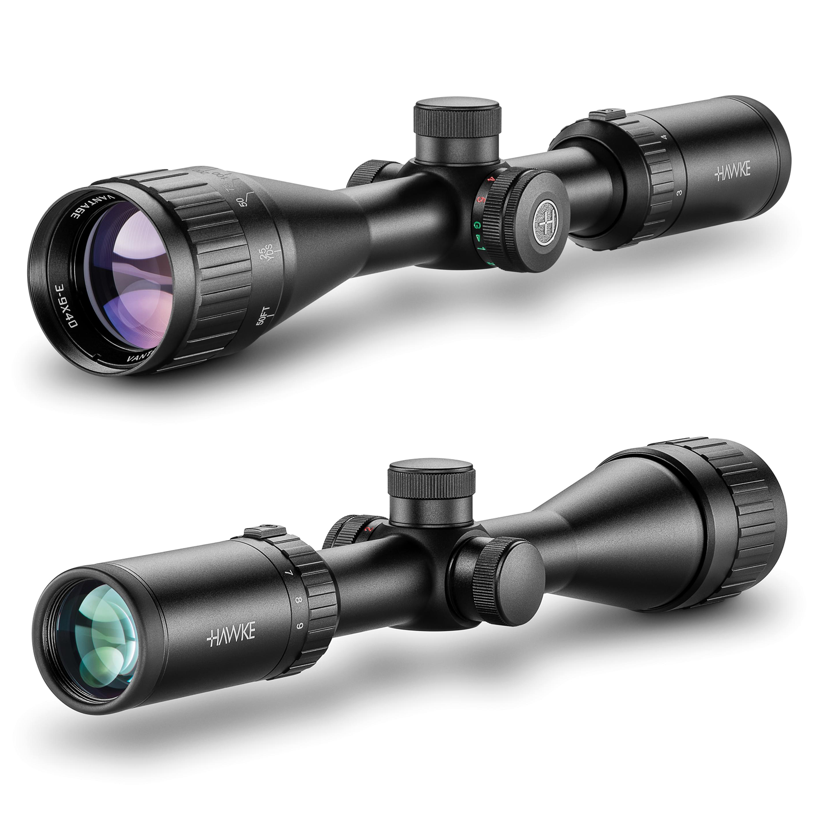 Hawke Vantage 3-9x40 AO Mildot IR Richtkijker