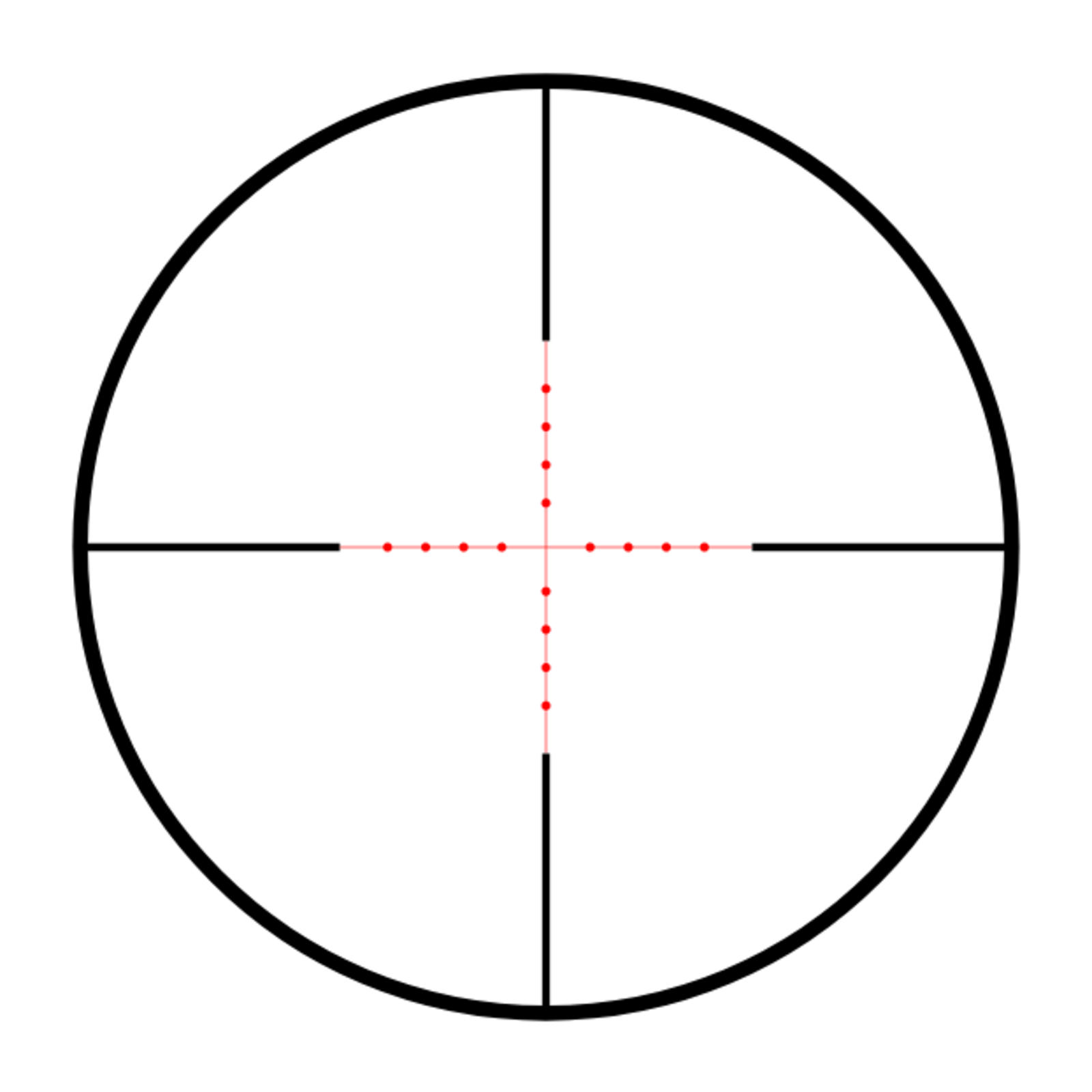 Hawke Vantage 3-9x40 AO Mildot IR Richtkijker