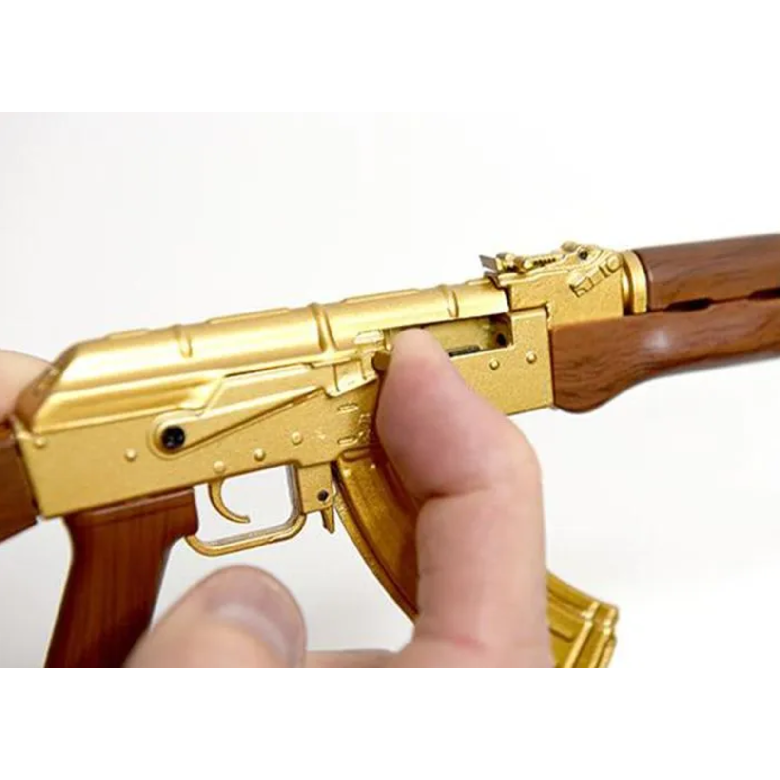 GOAT guns Miniatuur Goatguns Mini AK47 Gold