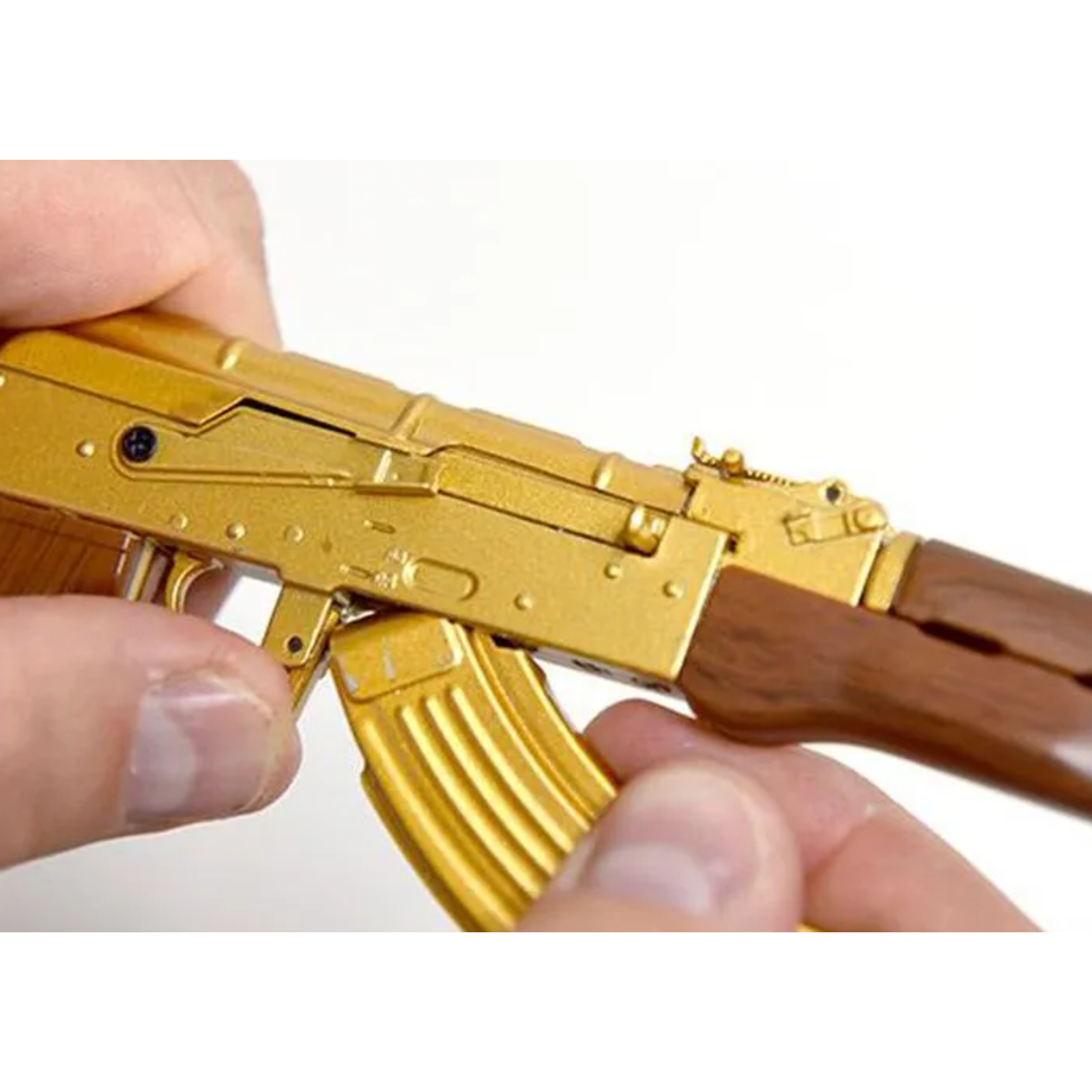 GOAT guns Miniatuur Goatguns Mini AK47 Gold