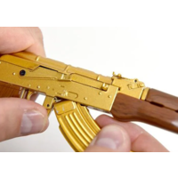 GOAT guns Miniatuur Goatguns Mini AK47 Gold