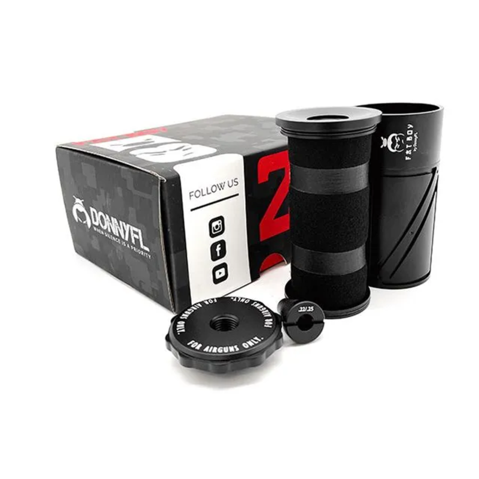 DonnyFL Fat Boy 2.0 Multi-Kaliber Moderator