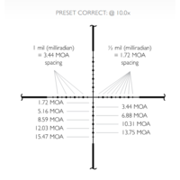 Hawke Vantage 3-12x44 Side Focus Mildot