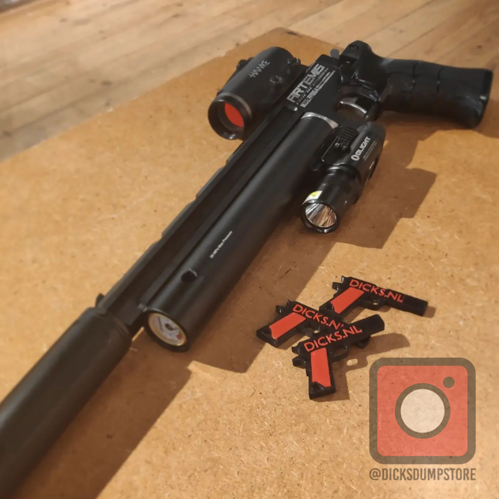 Airgunseurope Accessoire rails Artemis PP700SA | Short