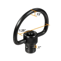 UTG UTG 1.25'' C-Shape Riembeugel voor inbouwaansluiting