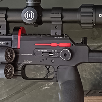 Airgunseurope Fx Panthera side plate | Rood