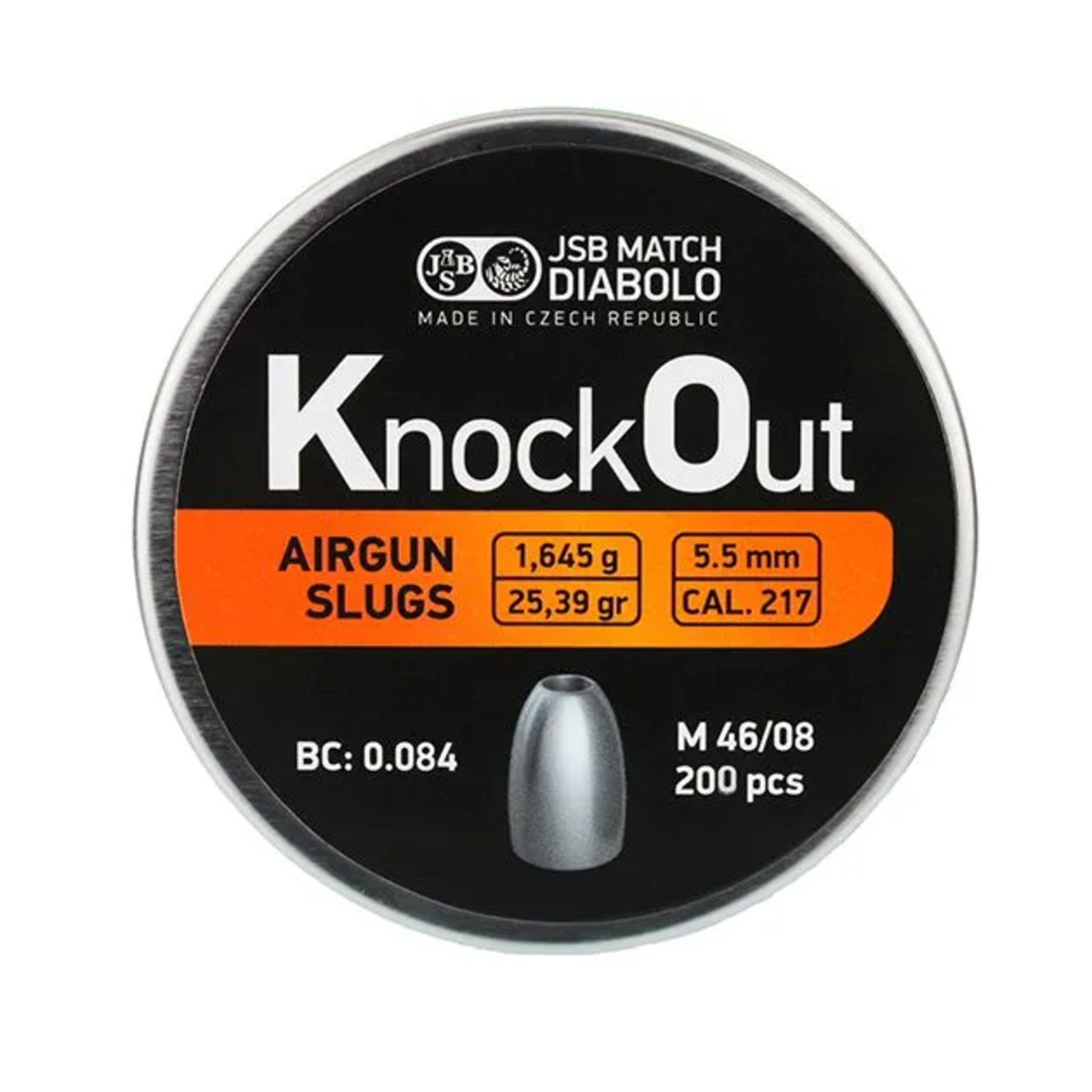 JSB JSB Knock Out slugs 5,5mm (.217) | 25.39 grains