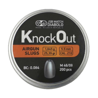 JSB JSB Knock Out slugs 5,5mm (.218) | 25.39 grains