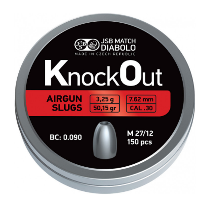 JSB Knock Out slugs 7,62mm (.30) | 50.15 grains