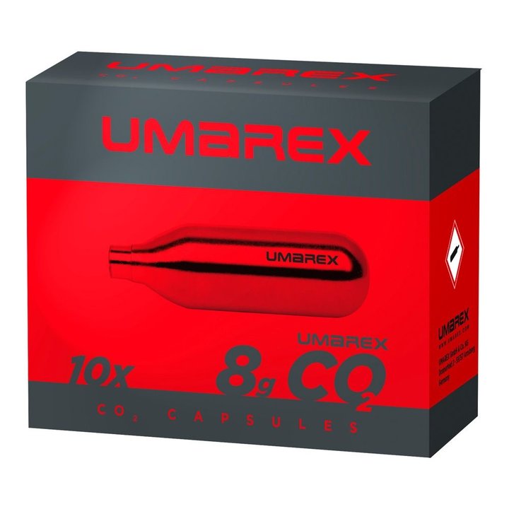 Umarex 8grams Co2 capsules | 10 pack
