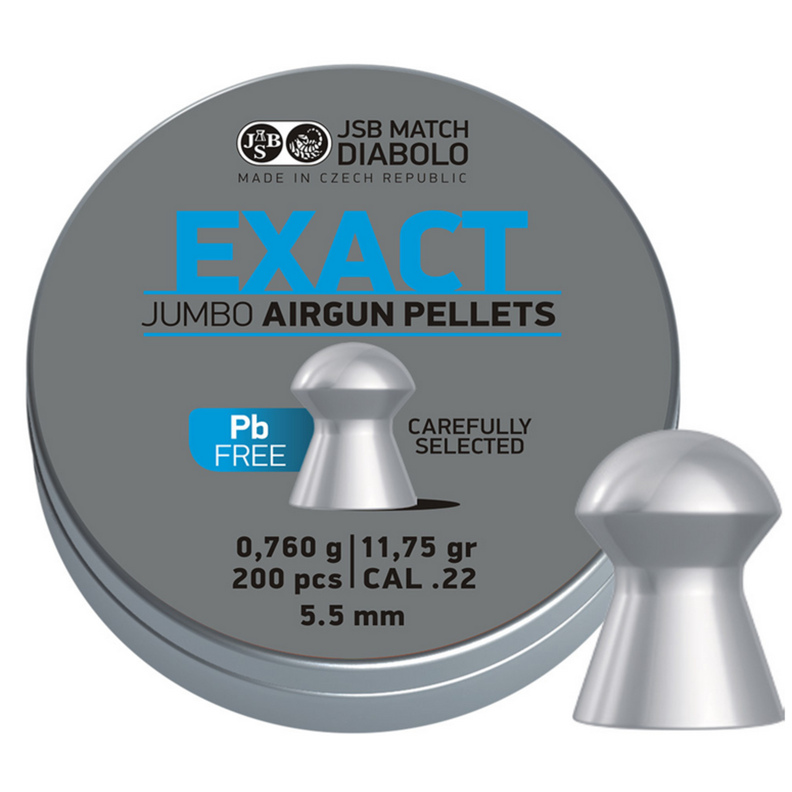 JSB JSB Lead-free 5,5mm lood vrije pellets |  11.75 grains