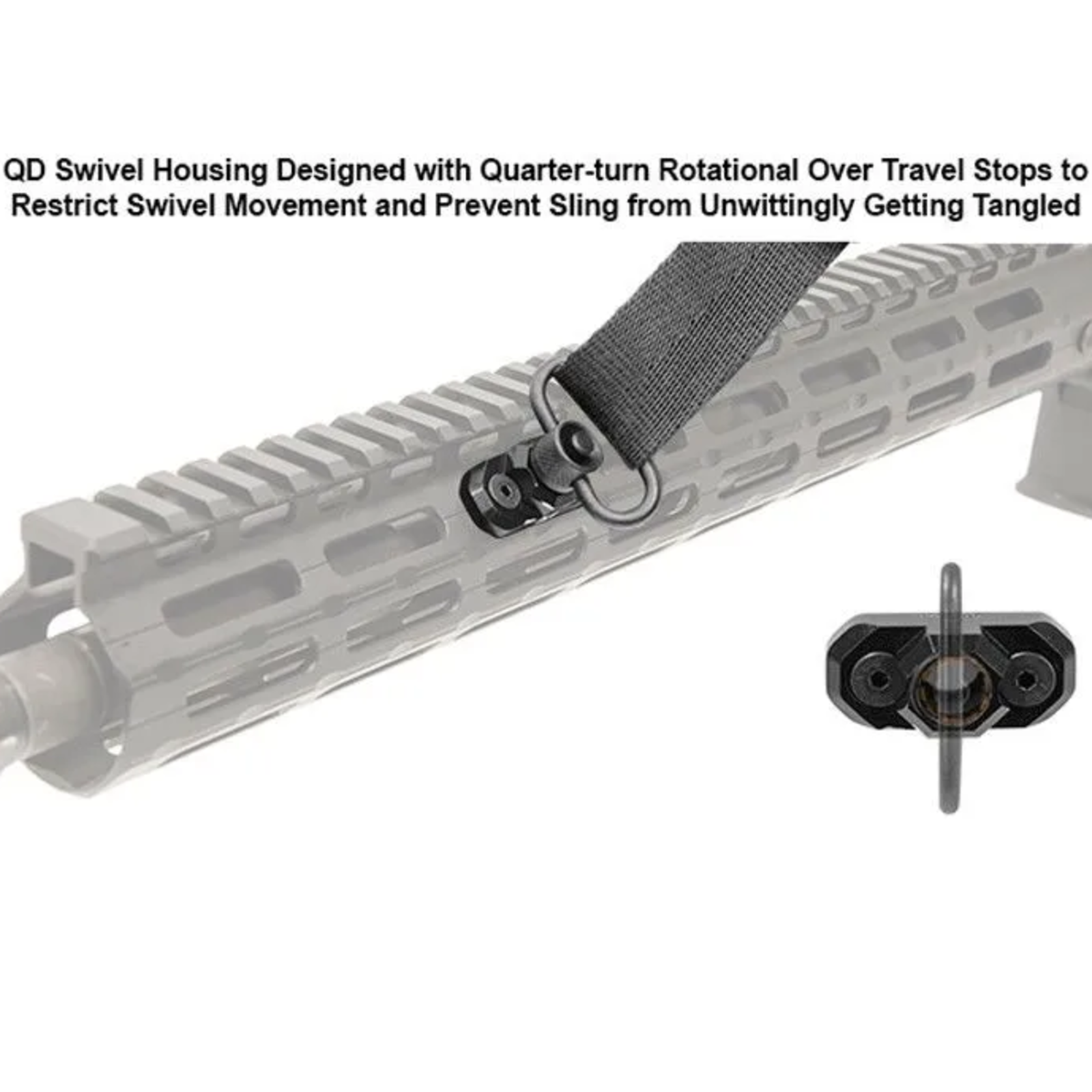 UTG QD Riembeugeladapter | M-LOK