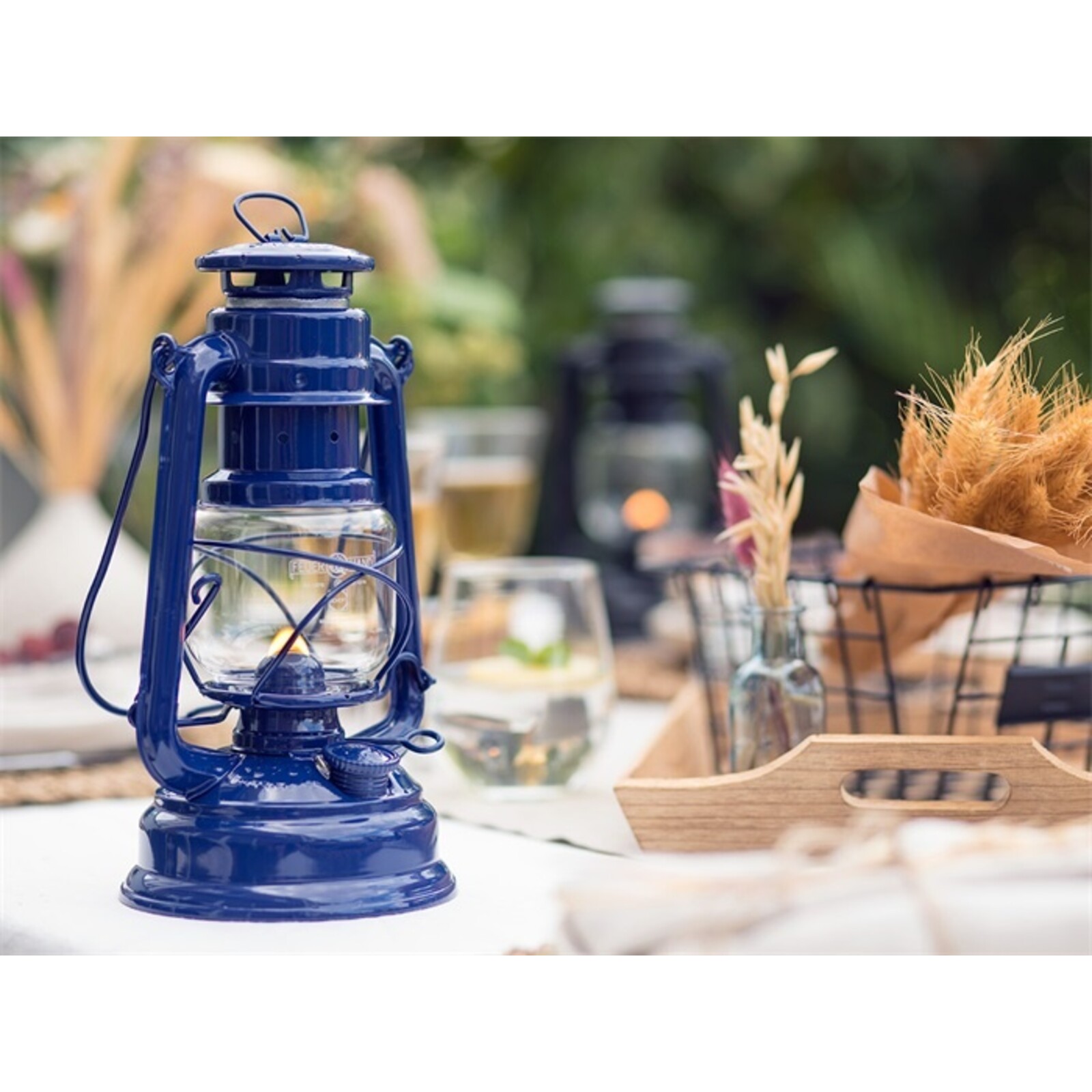 Feuerhand Feuerhand Stormlamp 276 Kobalt Blauw
