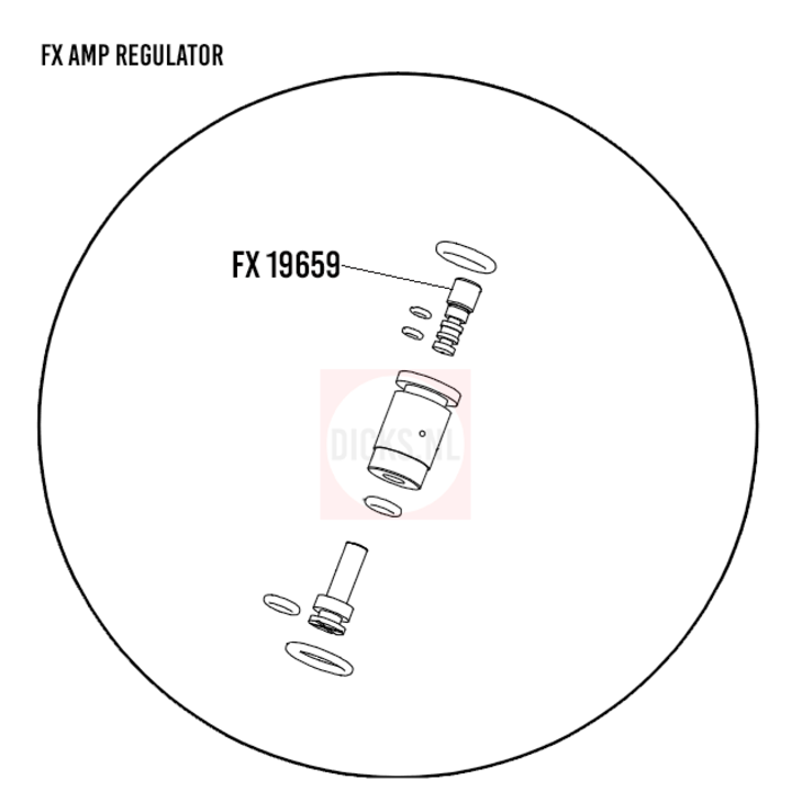 FX 19659 |  AMP Regulator screw