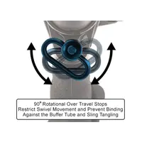 UTG UTG Quick Detach Swivel adapter AR-15 receiver end plate