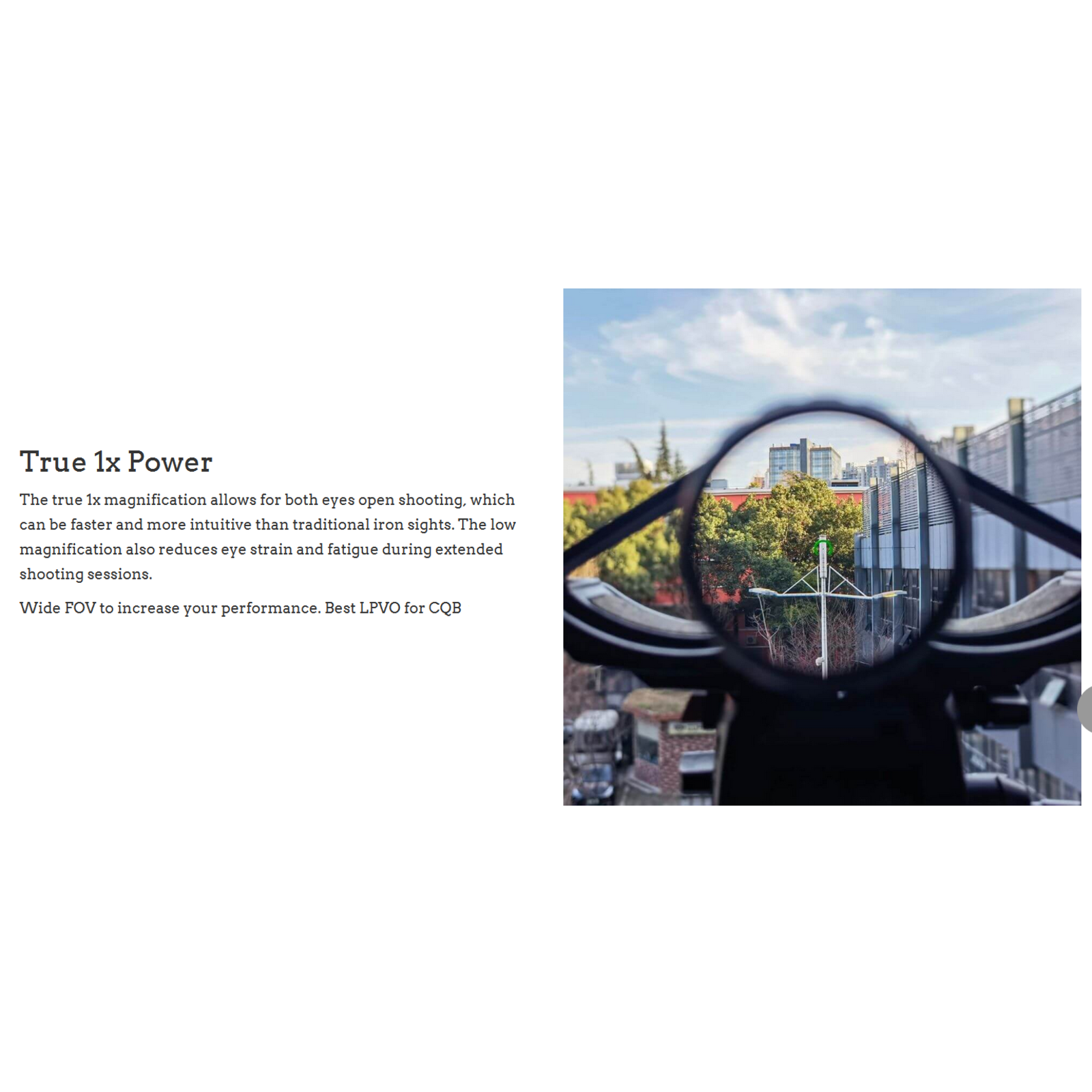 Vector Optics VictOptics S6 1-6x24 VI-CTSIX LPVO