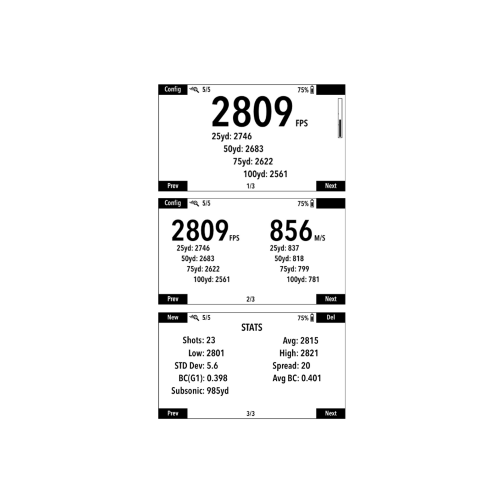 FX Airguns Snelheidsmeter FX True Ballistic Chronograph CE