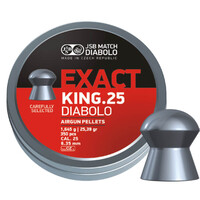 JSB JSB Diabolo Exact King  6,35mm (.25) |  25.39grains | 350