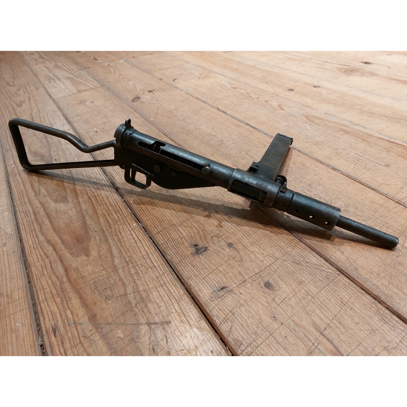 Gedeactiveerde STEN MKII Machinepistool