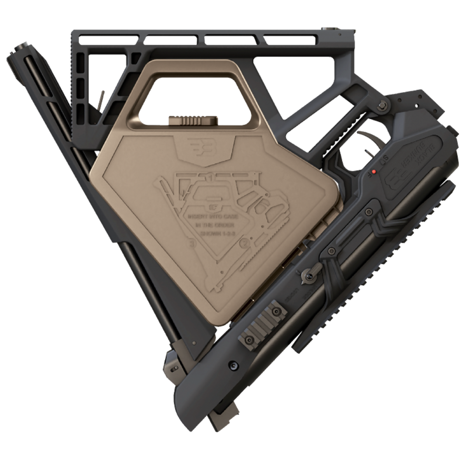 Black Bunker Black Bunker BM8 Black Thread