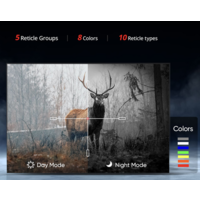 HIKMICRO Alpex 4K A50EL | LRF Ballistisch Dag/Nachtzichtkijker