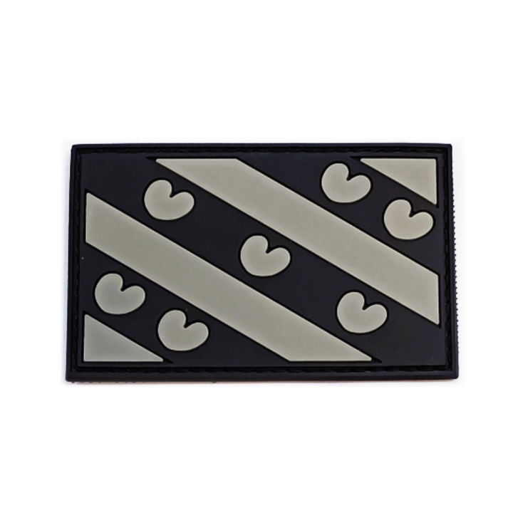 Patch Friese vlag Grijs 50x80