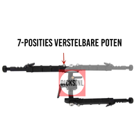 Airgunseurope AG-7 Verstelbare bipod | Wide Stance