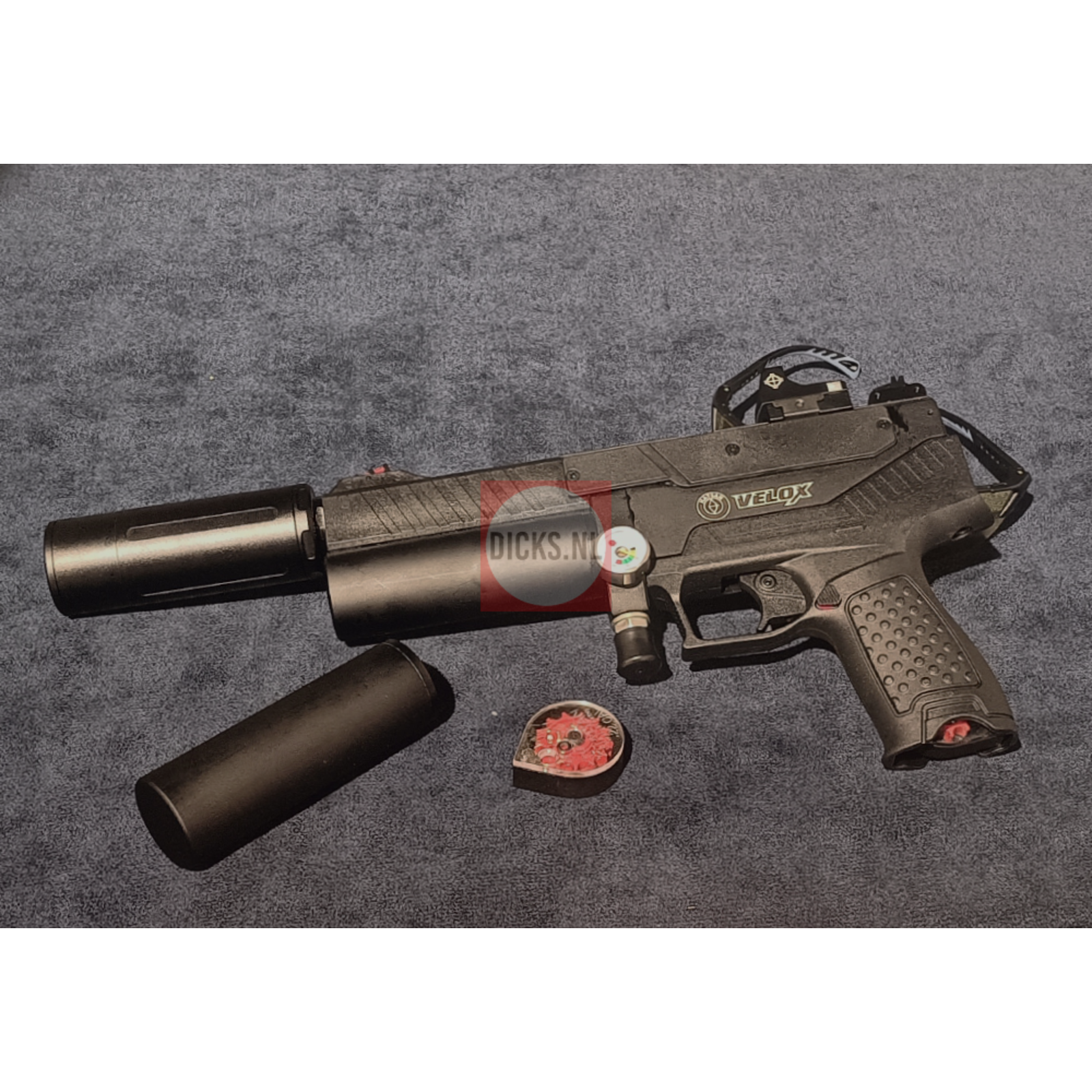 Hatsan Hatsan Velox Semi-Auto PCP Pistool Flat Dark Earth