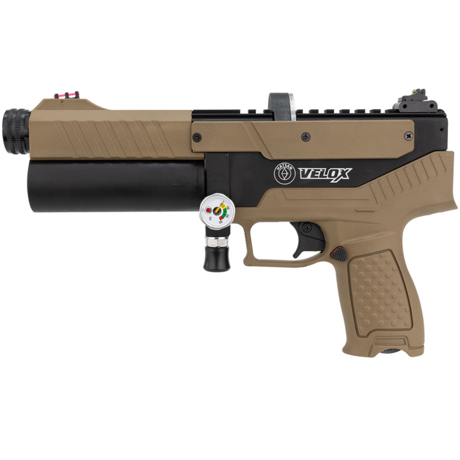 Hatsan Hatsan Velox Semi-Auto PCP Pistool Flat Dark Earth