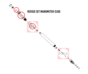 Airgunseurope Hatsan BT65/Galatian Cilinder revisie kit