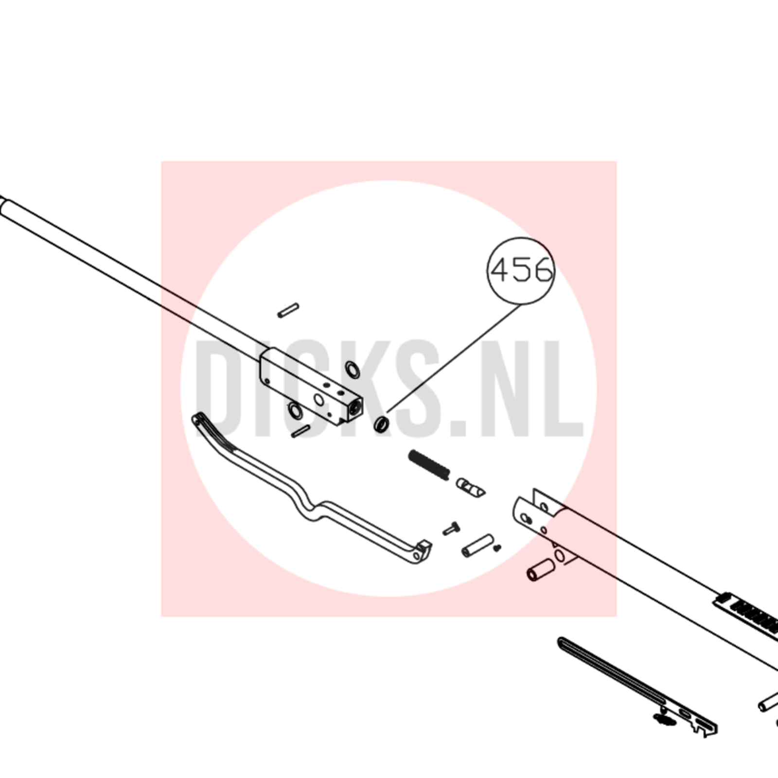 Hatsan Loopafdichting 456 voor Hatsan Knikloopbuksen