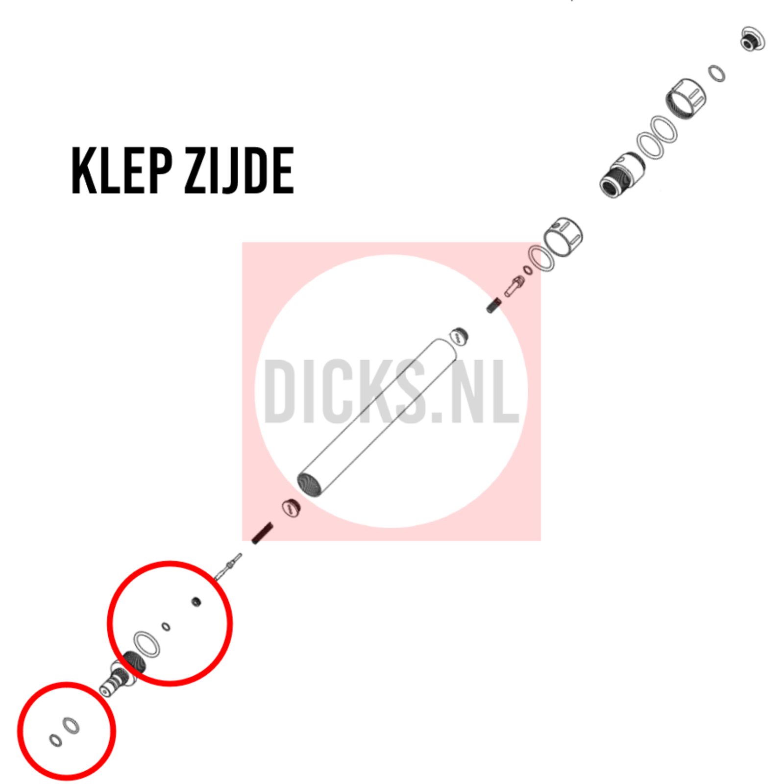 Airgunseurope Hatsan Galatian Auto/Invader Auto Cilinder revisie kit