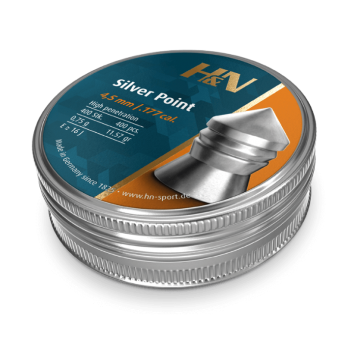 H&N Silver Point Kogeltjes 4,5mm (.177)