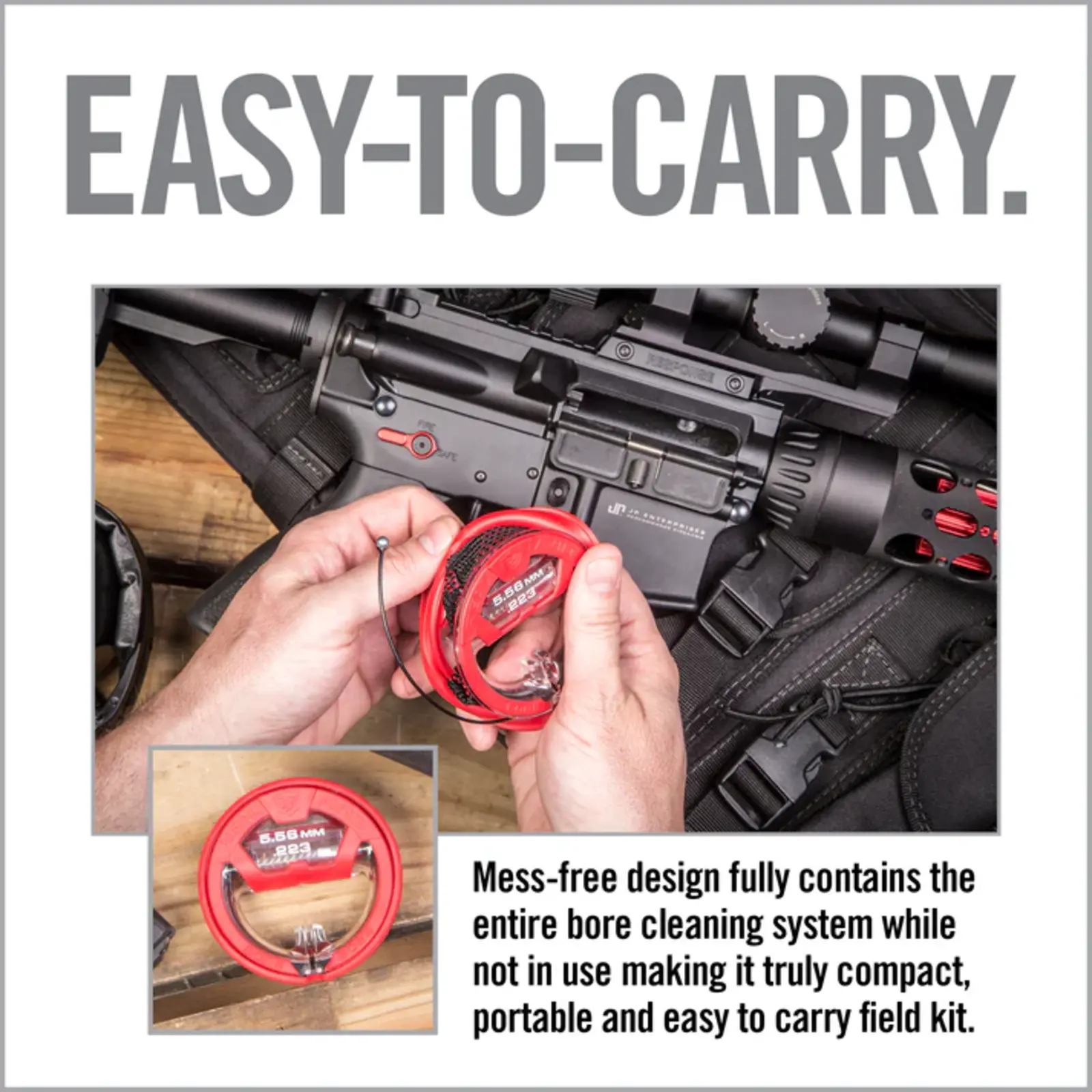 Real Avid Real Avid Bore Boss Pull-through barrel cleaner