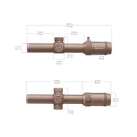Vector Optics Vector Optics Forester 1-8x24 VFD-3 LPVO  | FDE