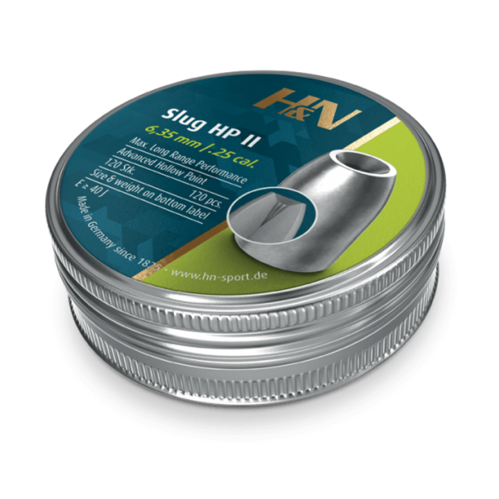 H&N Slug HP II 6,35mm (.249) | 34 grains