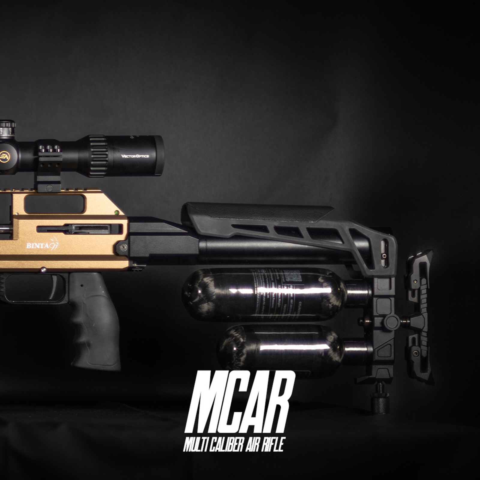 BinTac BinTac MCAR | Multi Caliber Air Rifle | .45 (11.6mm)