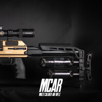 BinTac BinTac MCAR | Multi Caliber Air Rifle | .45 (11.6mm)
