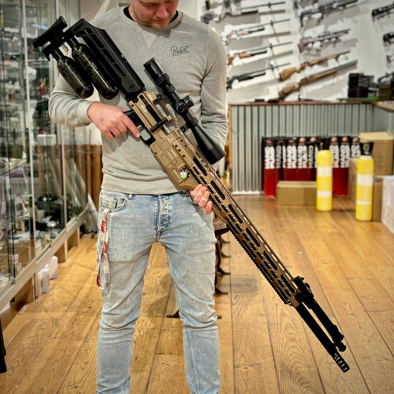 BinTac BinTac MCAR | Multi Caliber Air Rifle | .45 (11.6mm)