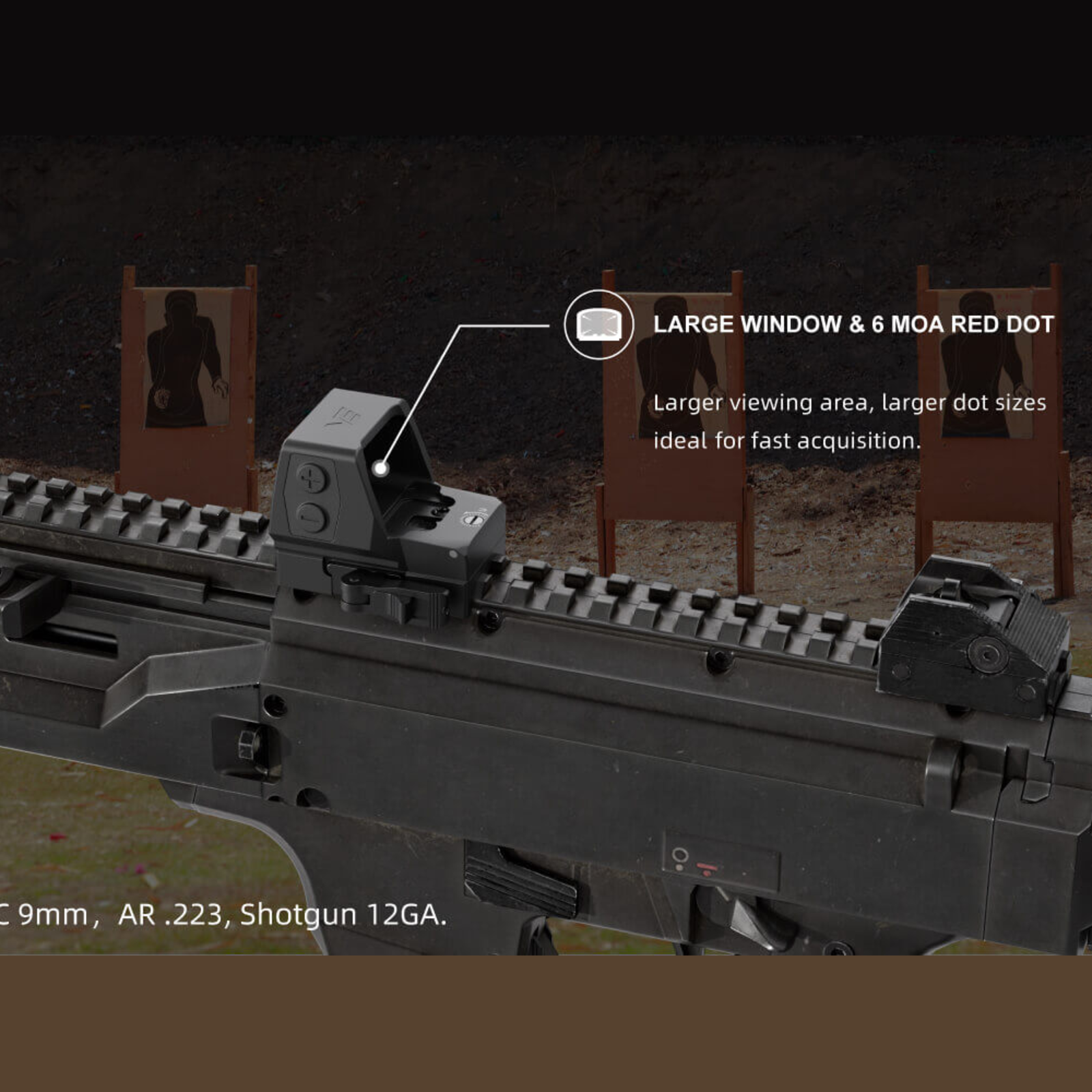 Vector Optics Frenzy Plus Red Dot vizier