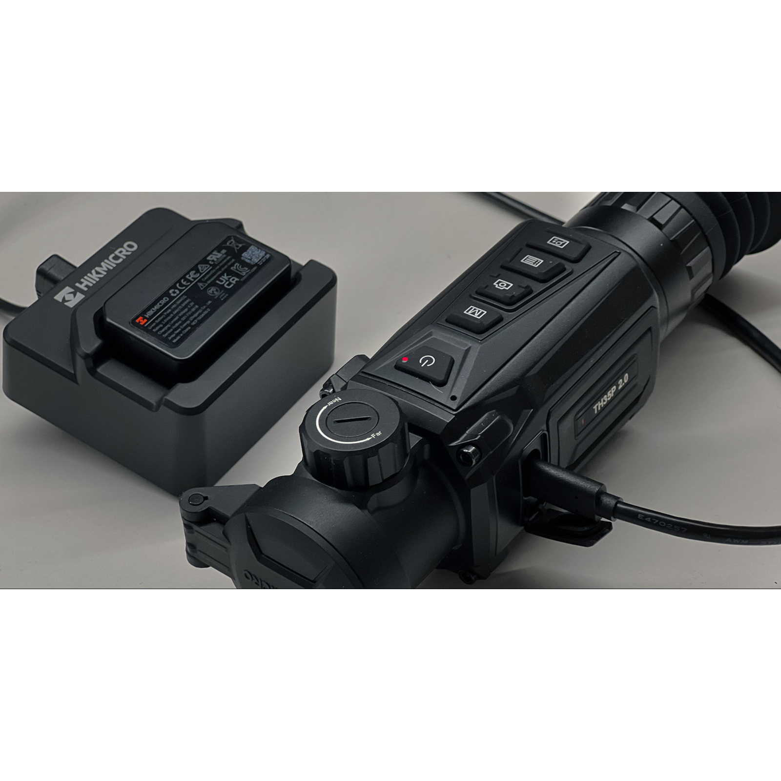 HIKMICRO warmtebeeld Clip-on Hikmicro Thunder 2.0 TH35PCR