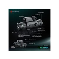 HIKMICRO Nachtzicht voorzetkijker Hikmicro Cheetah 940nm Zonder draadkruis