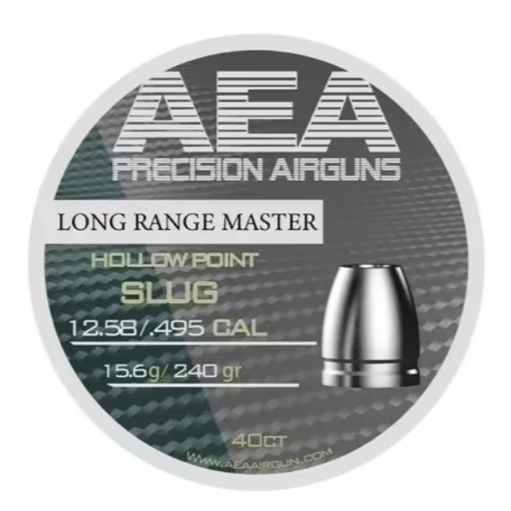 AEA Long Range Master HP Slug 12.58mm (.495)  | 240gr