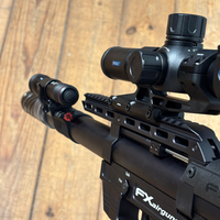Airgunseurope Angled Accessory Rail Ø 34mm loop | FX Leopard/DRS/Panthera/Dynamic