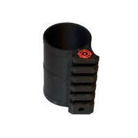 Airgunseurope Angled Accessory Rail Ø 34mm loop | FX Leopard/DRS/Panthera/Dynamic