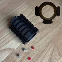 Airgunseurope Triple Accessory Rail Ø 34mm loop | FX Leopard/DRS/Panthera/Dynamic