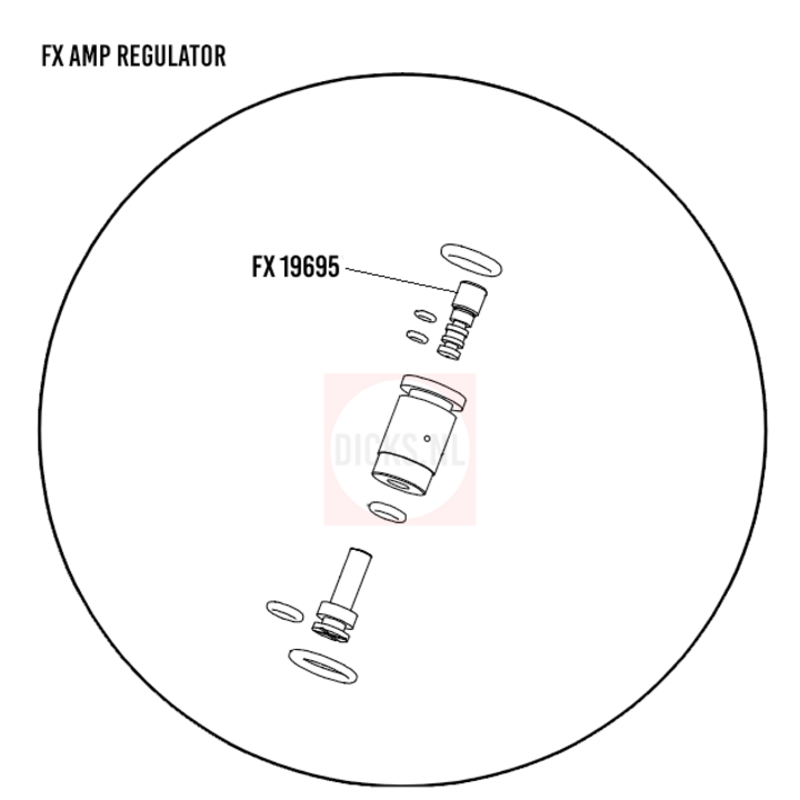 FX 19695 |  AMP Regulator screw